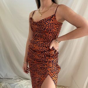 Nasty Gal Cheetah Dress